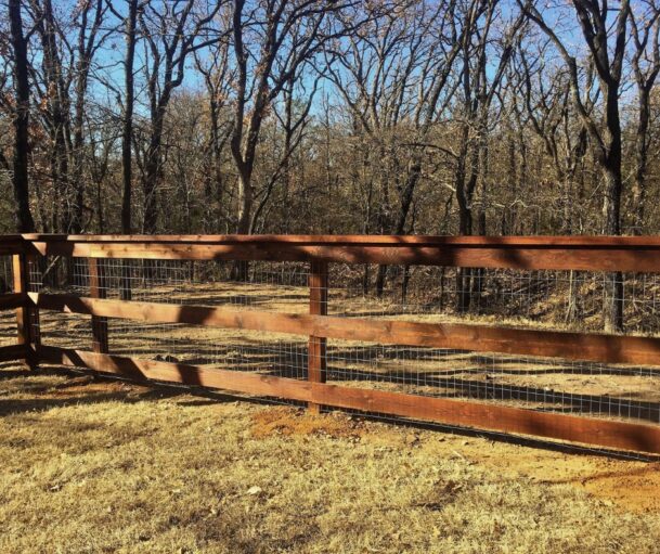 Fence and gate project by Cactus Fence