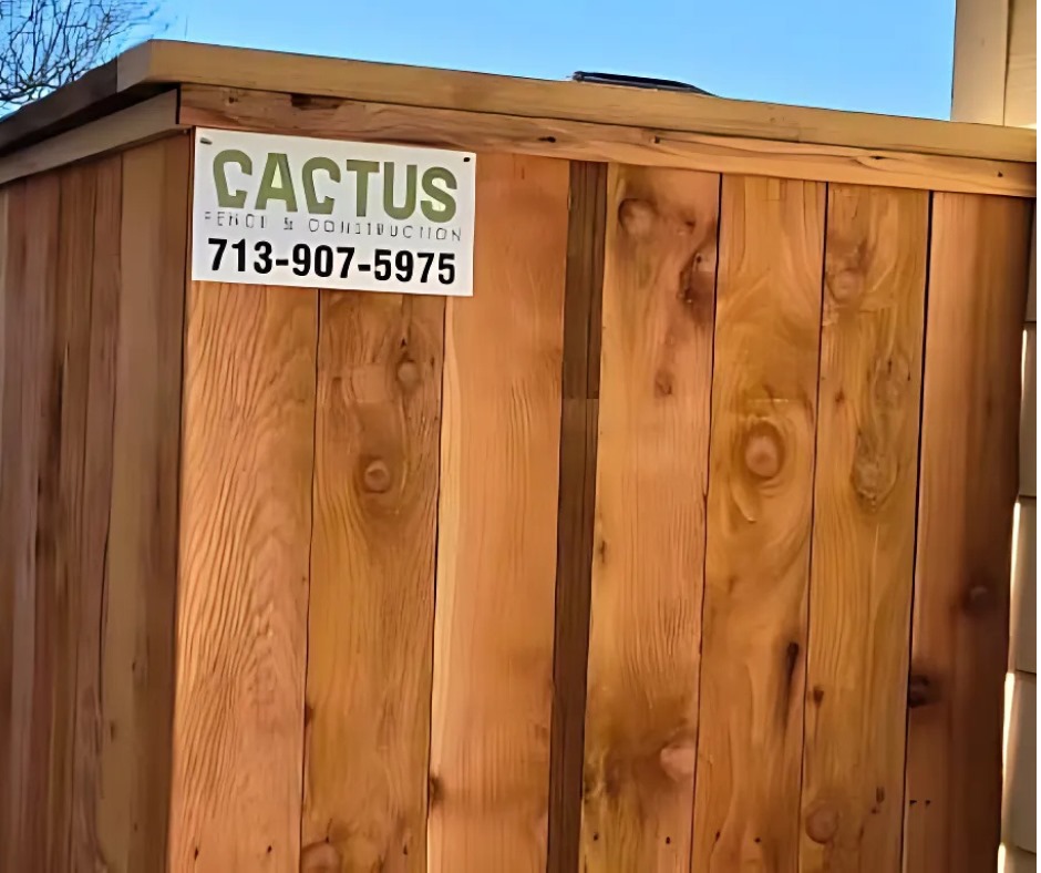 Cactus Fence installation example